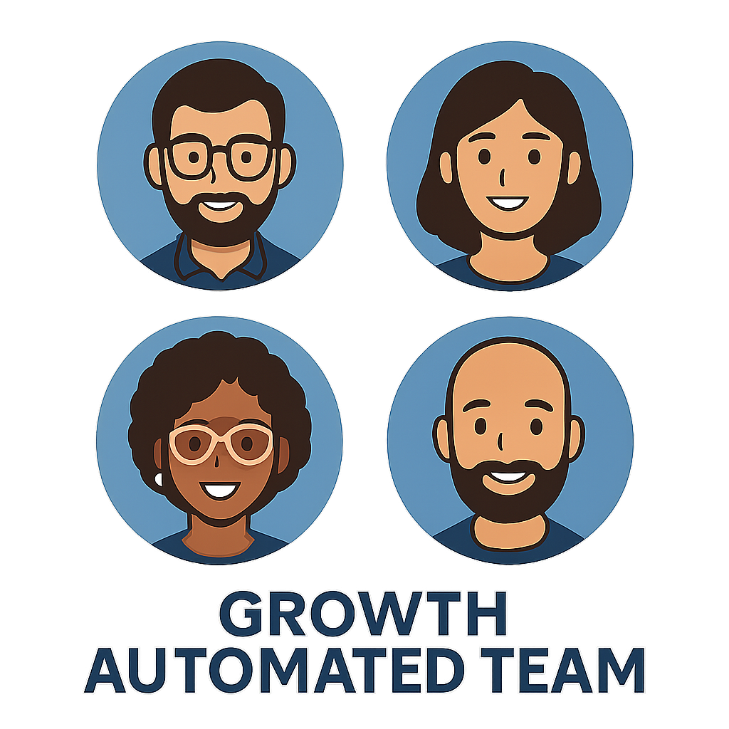 Growth Automated team, illustrated